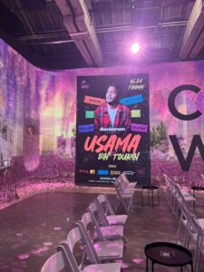 Usama comedy show tour at Illuminarium